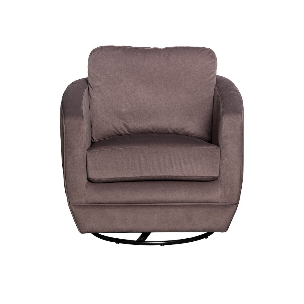 Baltimo Swivel Glider - Ash Brown (VT). Picture 4