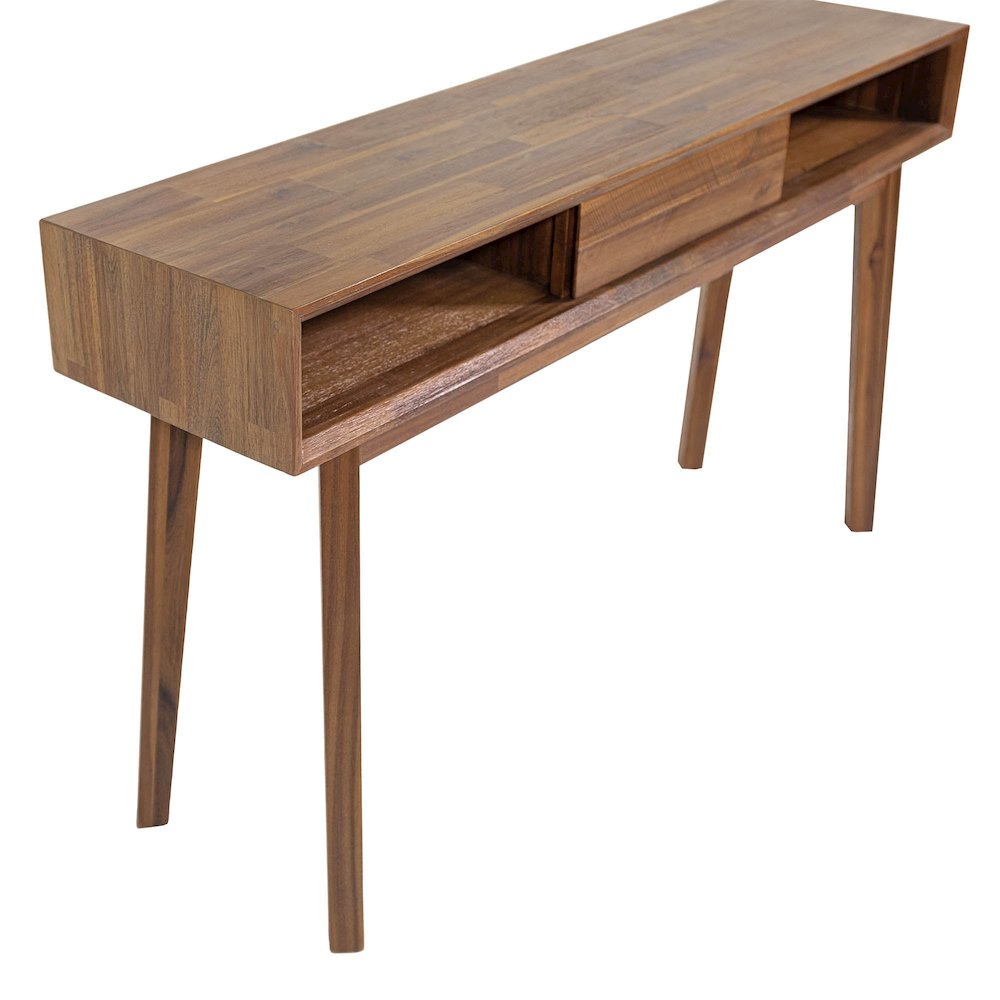 Gia Console Table - Warm Pecan. Picture 9