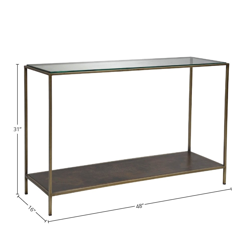 Venus Console Table - Bronze. Picture 2
