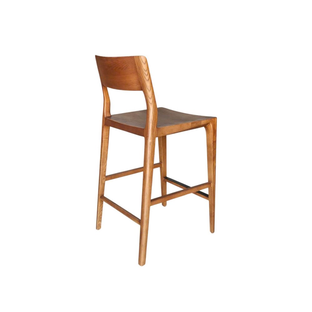 Catania Counter Stool - Warm Brown. Picture 7