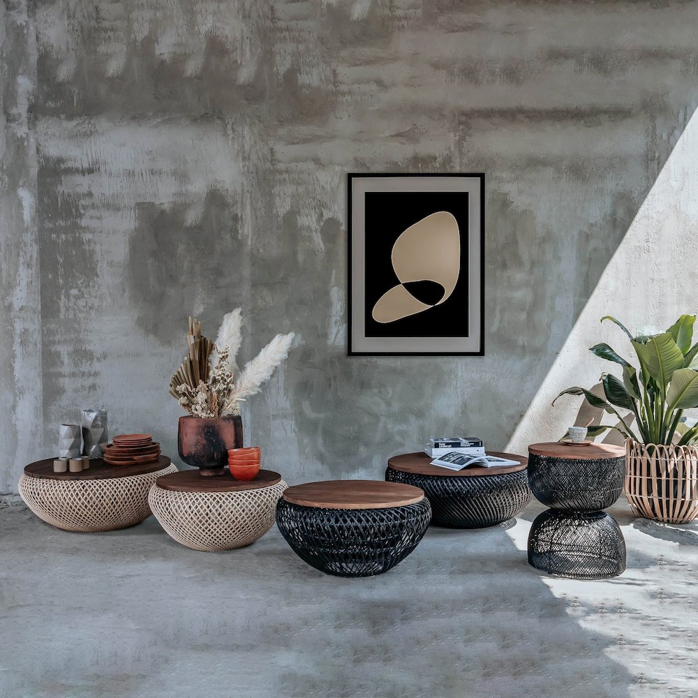 D-Bodhi Wave Side Table - Black. Picture 5