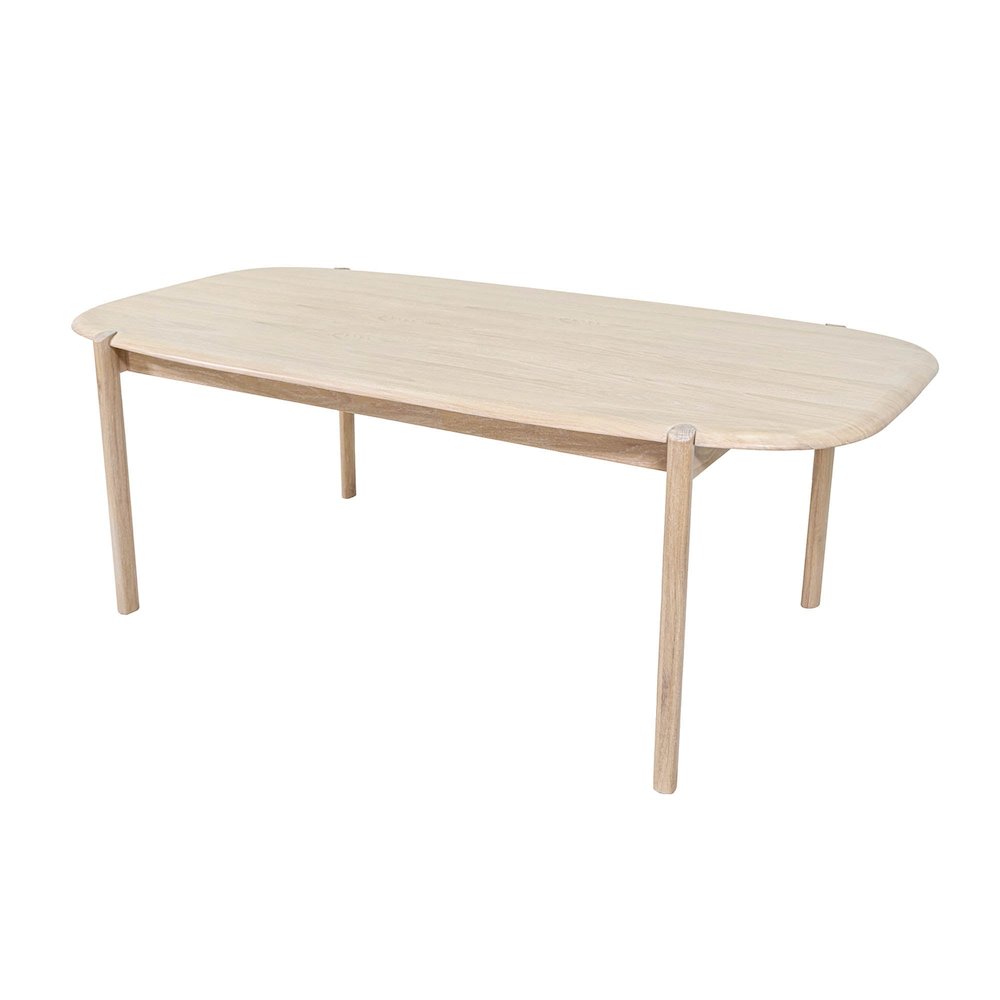 Runway Large Dining Table 82" - Light Oak. Picture 6