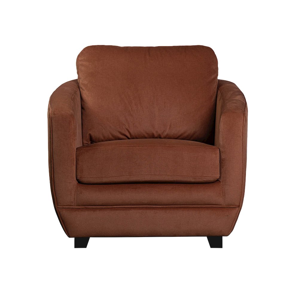 Baltimo Club Chair - Ginger Rust (VT). Picture 4
