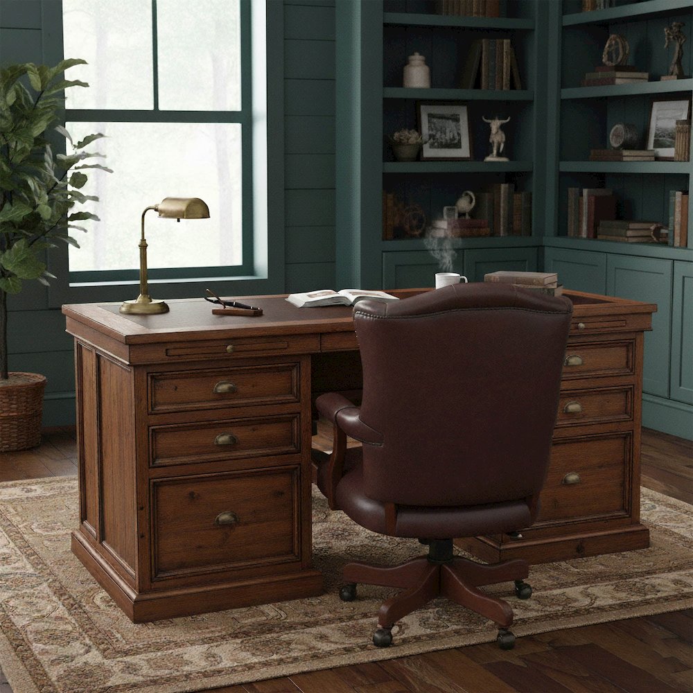 Lifestyle Double Desk - African Dusk. Picture 8