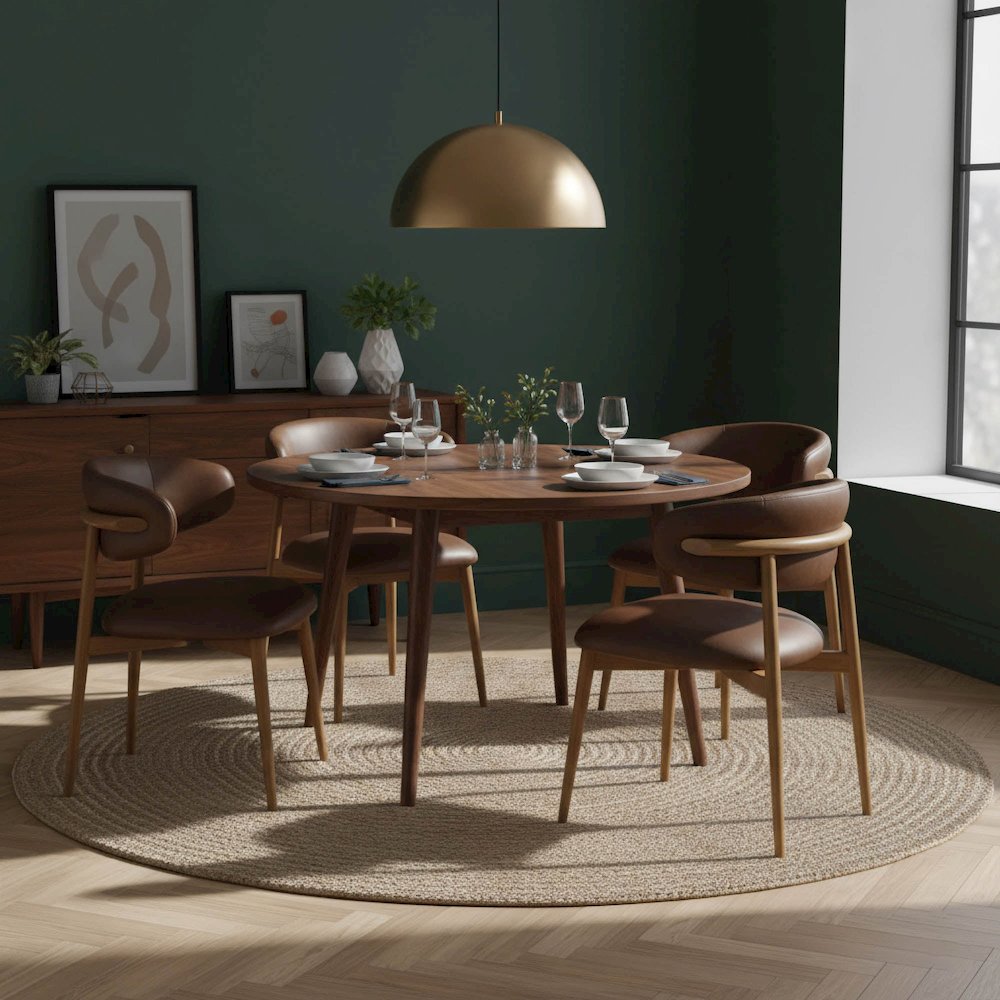 Milo Dining Chair - Mocha. Picture 2
