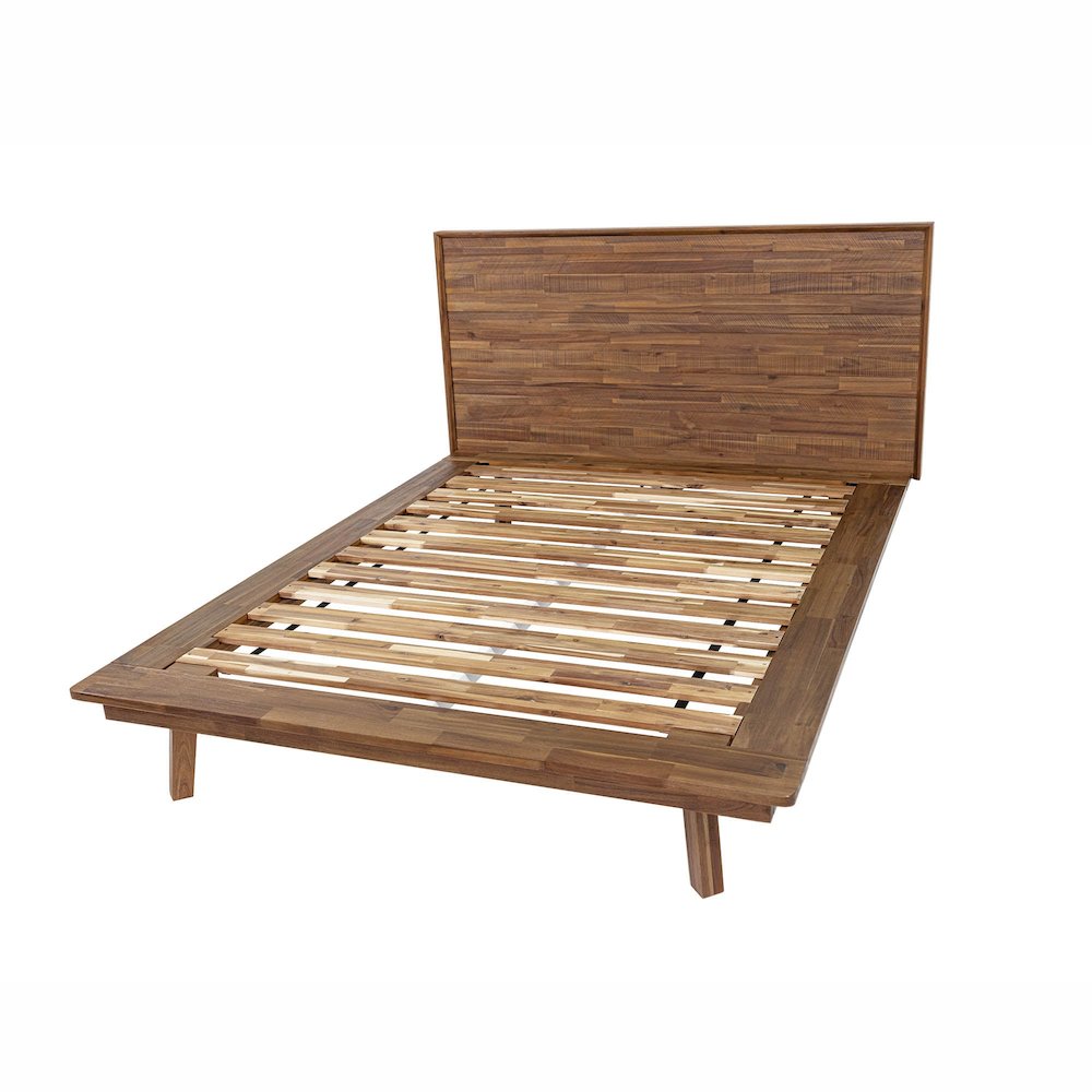 Gia King Bed - Warm Pecan. Picture 7
