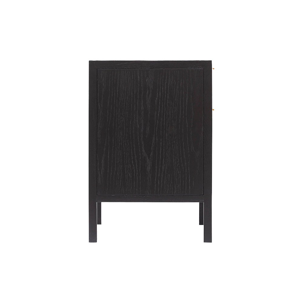 Rattan Filing Cabinet - Ebony. Picture 6