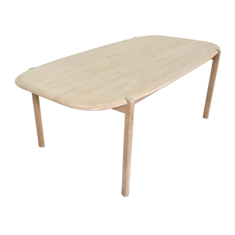 Runway Large Dining Table 82" - Light Oak. Picture 8