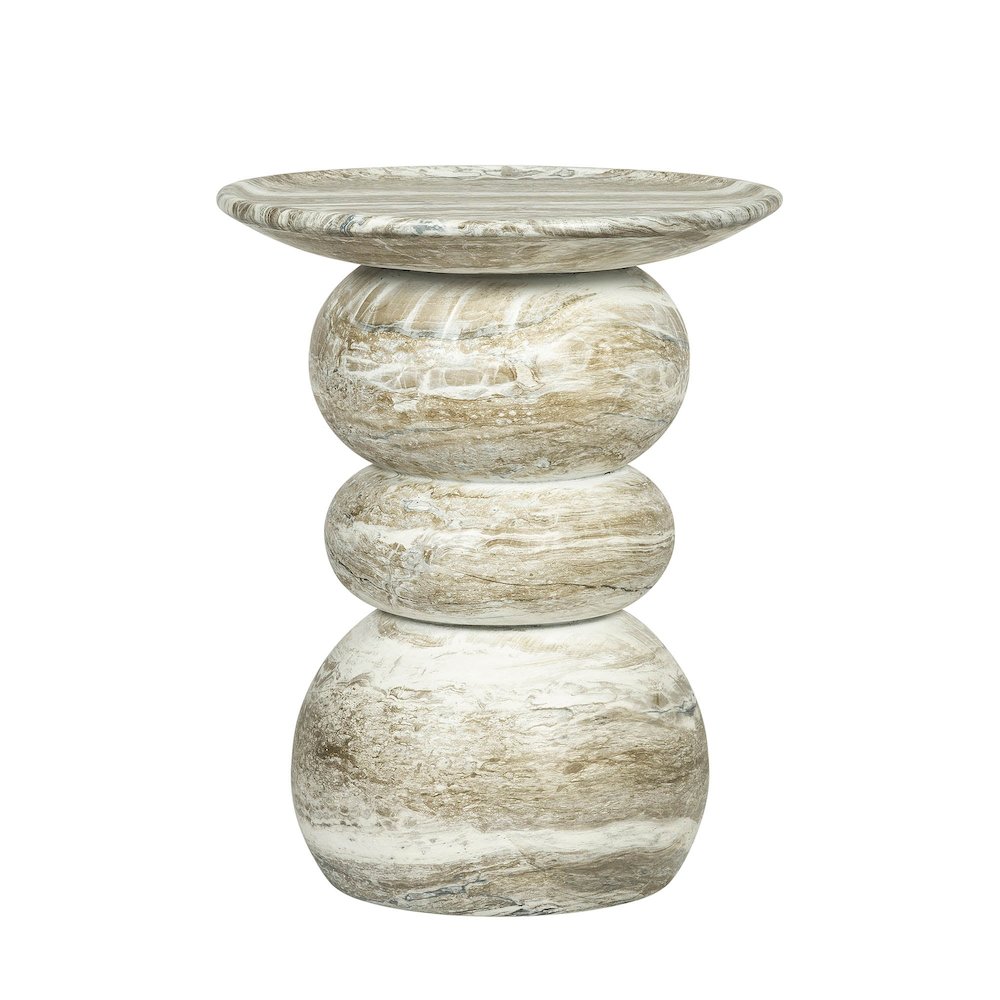 Temple Side Table - Grey Mist. Picture 1