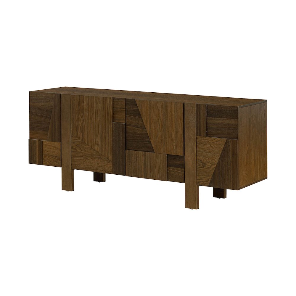 Abstract 4 Door Sideboard. Picture 1