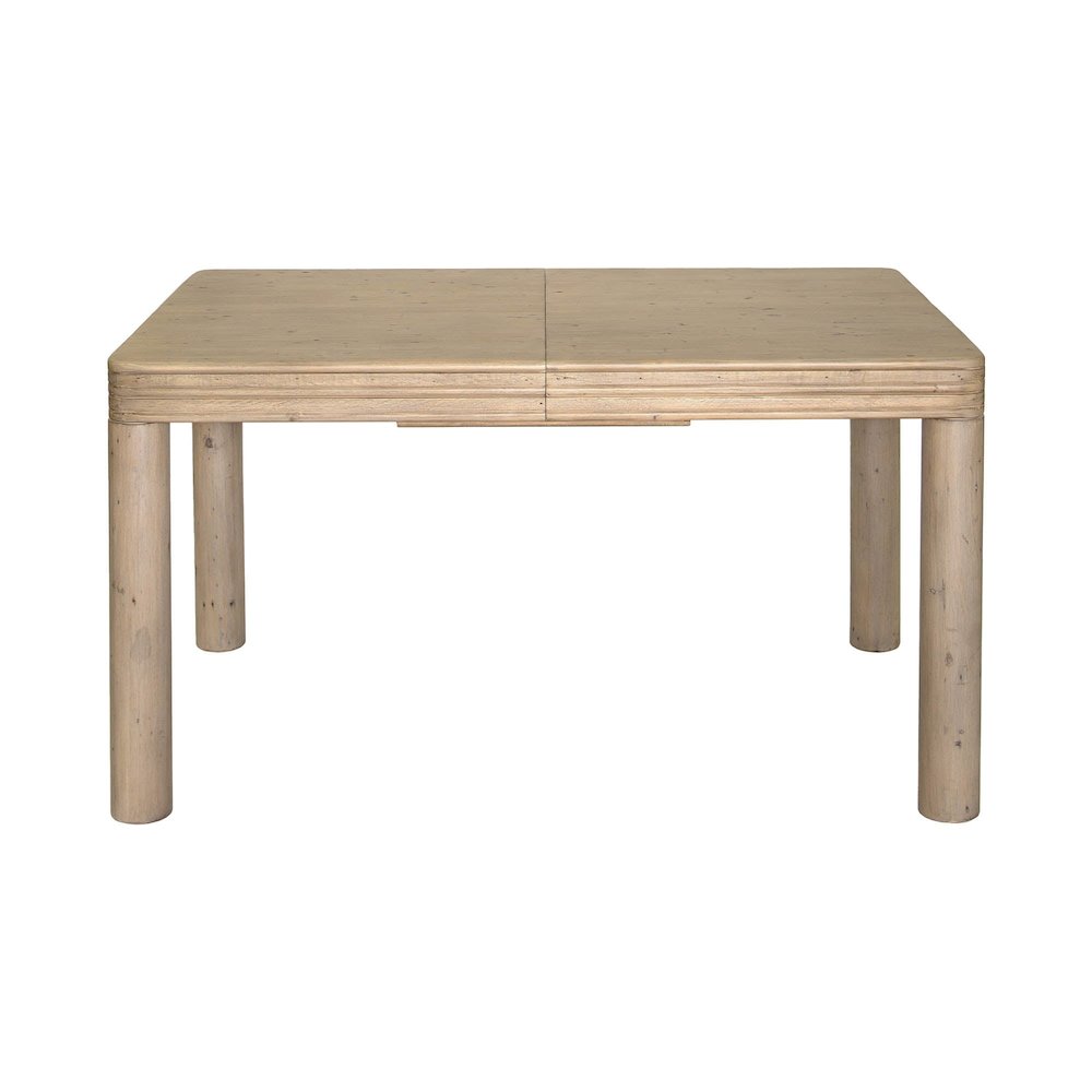 Opera Extension Dining Table (55"/74.8") - Scrubbed Teak. Picture 4