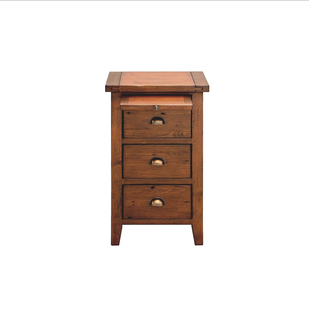 Irish Coast 3 Drw Nightstand - African Dusk. Picture 5