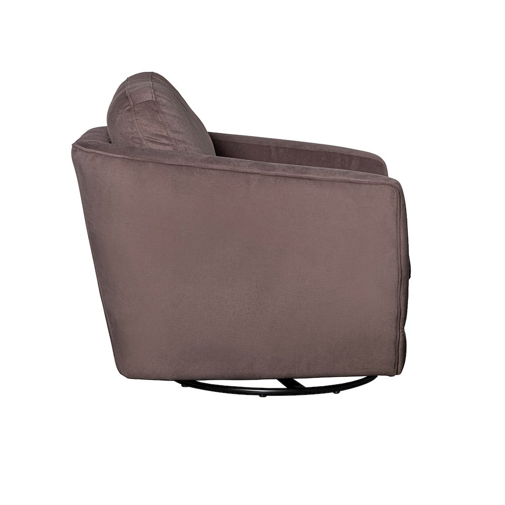 Baltimo Swivel Glider - Ash Brown (VT). Picture 5