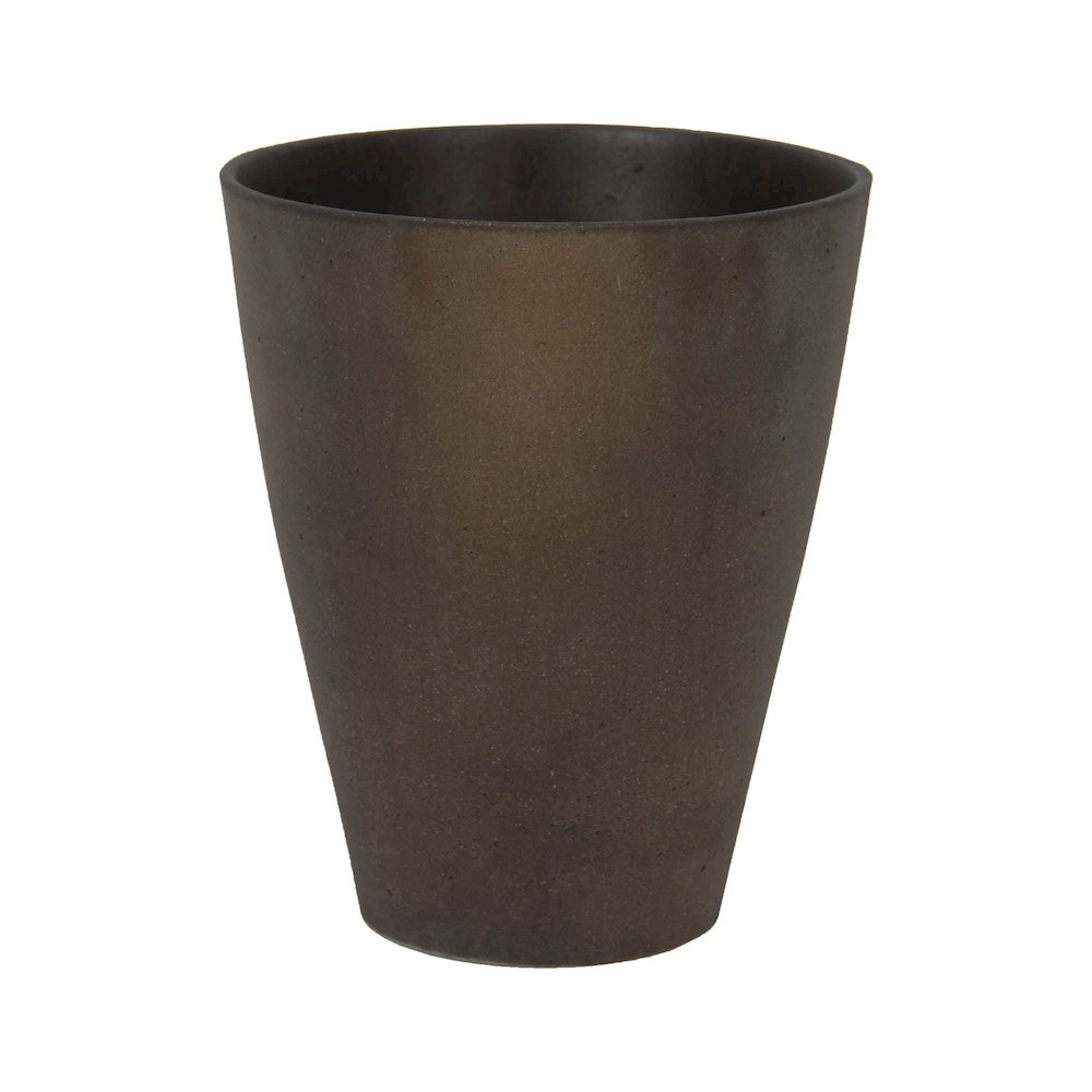 Rustic Medium Vase - Rustic Brown. Picture 1