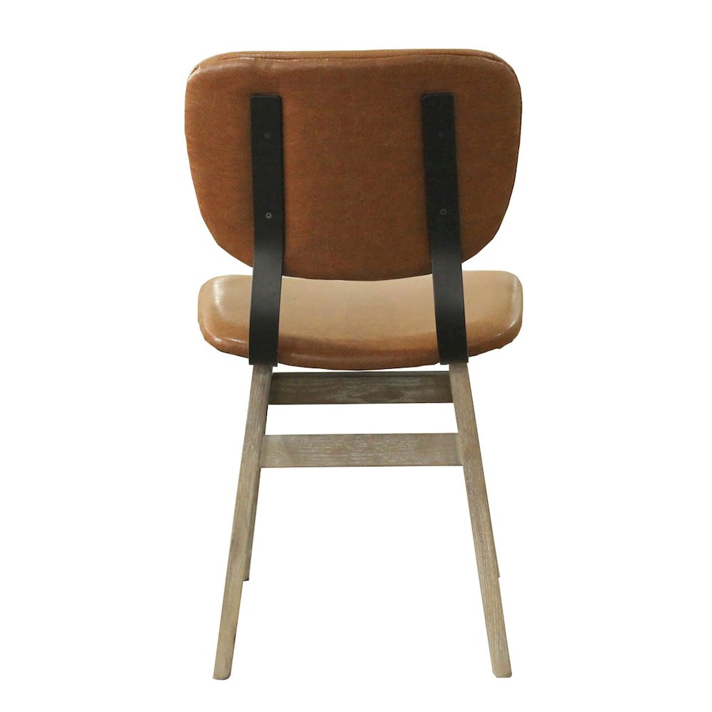 Fraser Dining Chair - Tan Brown. Picture 7