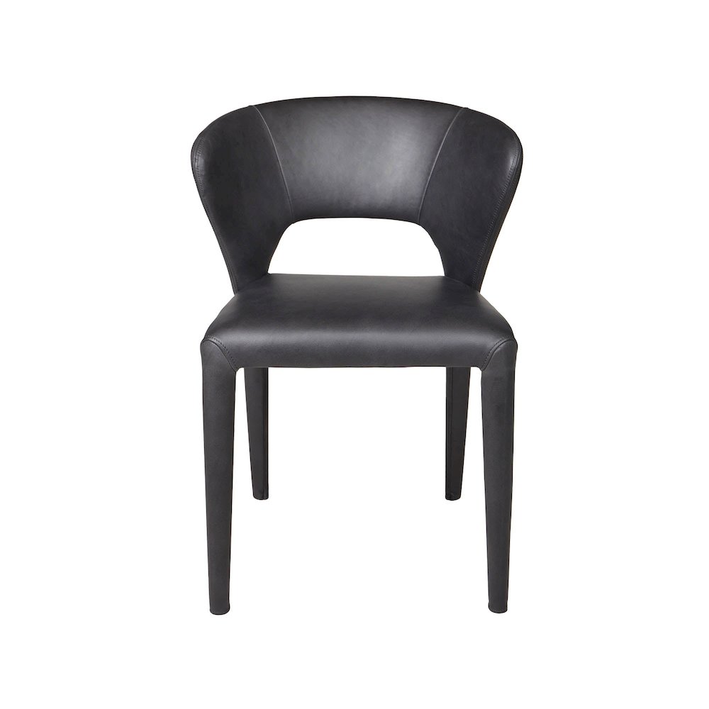 Dakota Dining Chair - Black. Picture 4