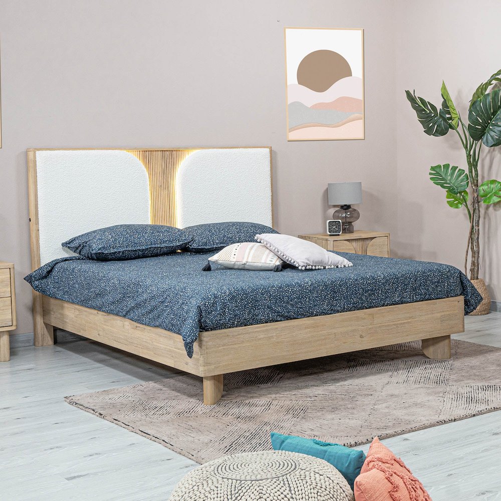 Haru Queen Bed. Picture 17