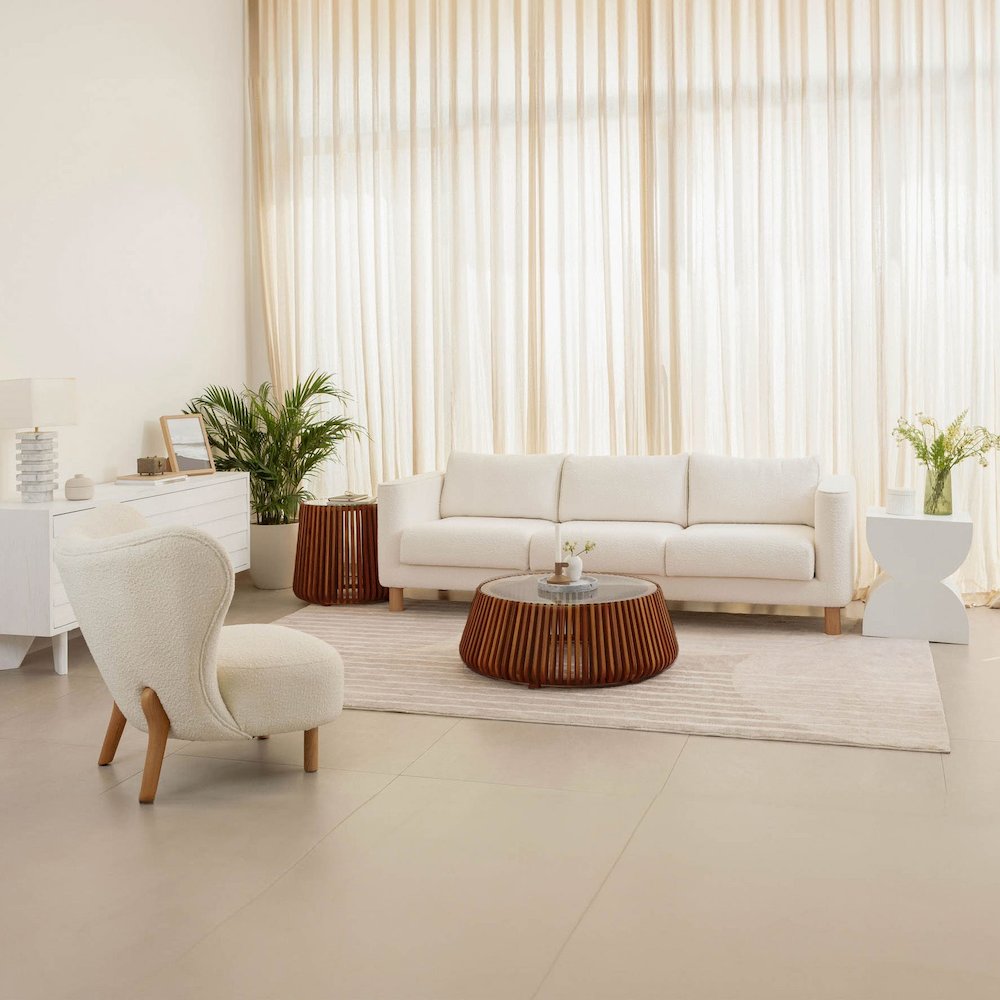 Bungalow Side Table - Honey Brown. Picture 6