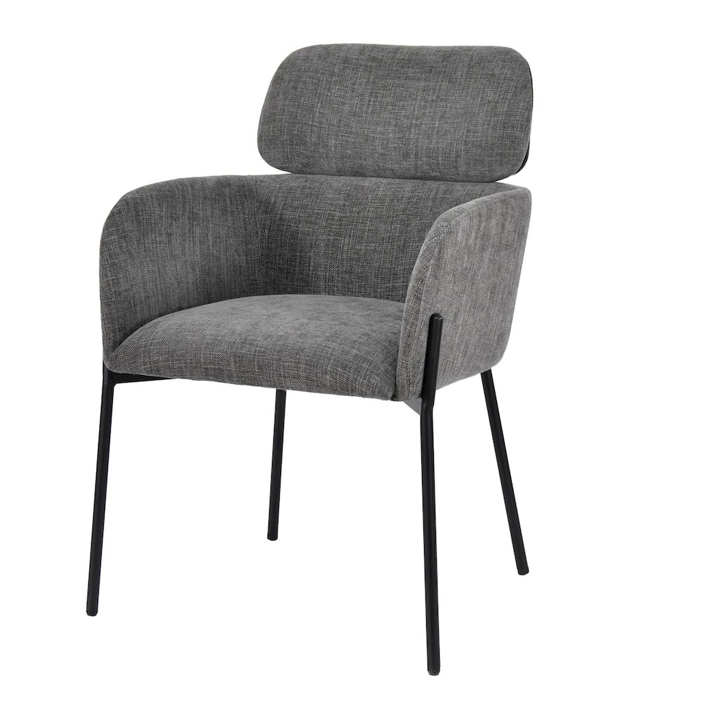 Allegra Dining Chair - Graphite. Picture 1