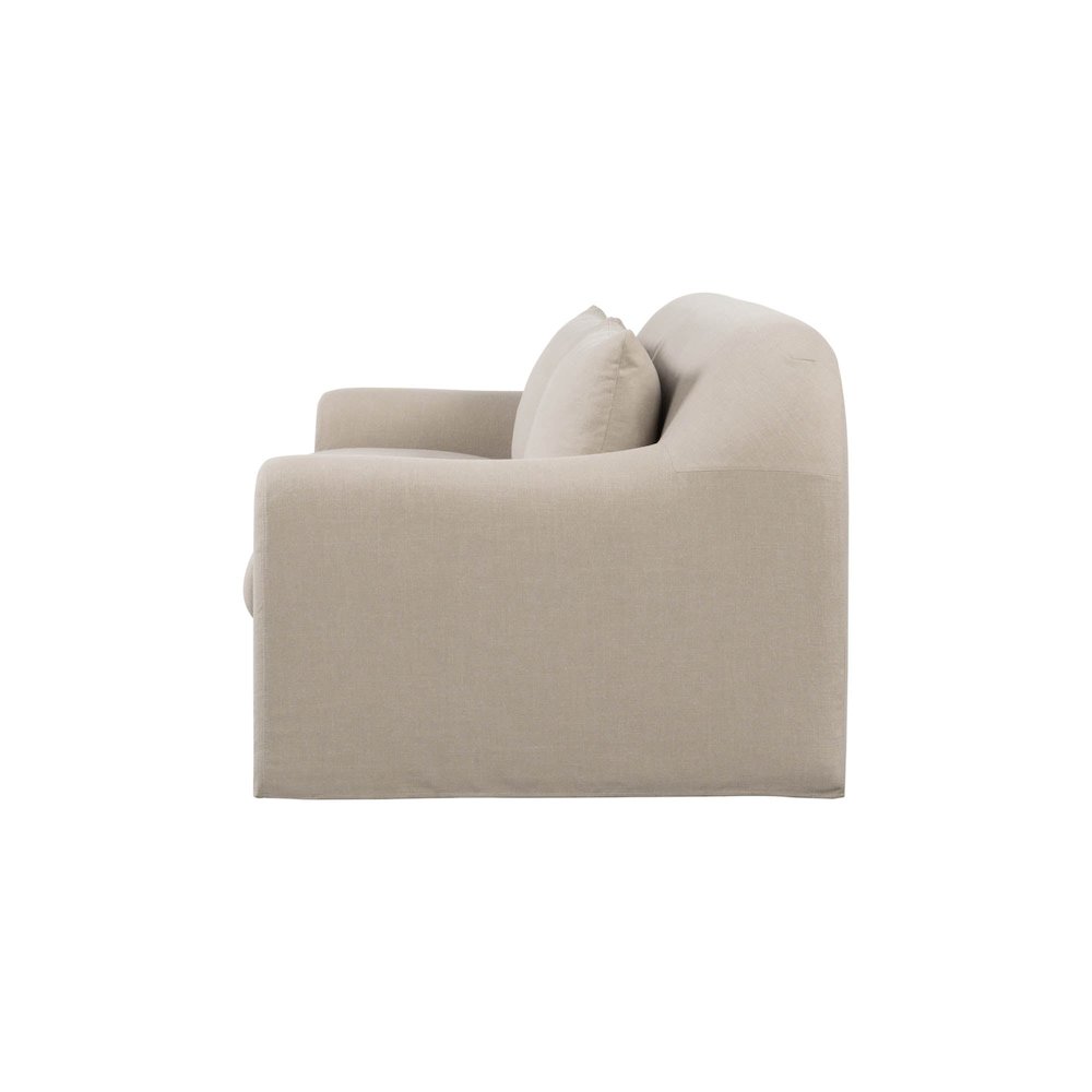 Harper Slipcover Sofa - Linen Malt. Picture 3