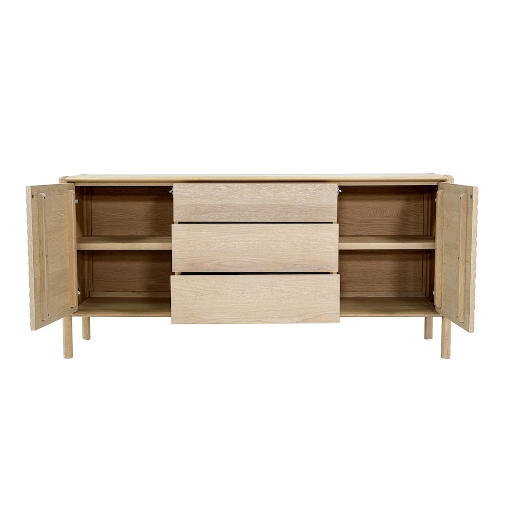Runway Sideboard - Light Oak. Picture 5