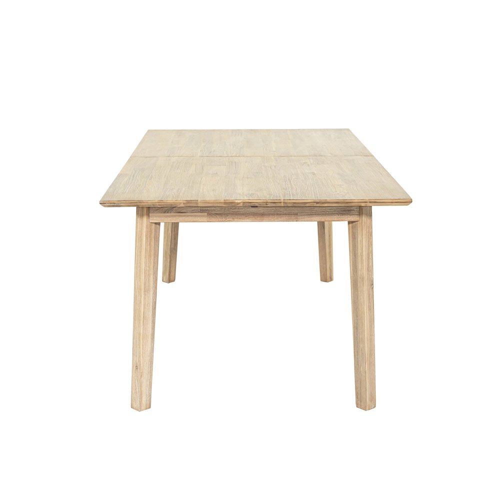 Gia Extension Dining Table 71/102" - Light Driftwood. Picture 8