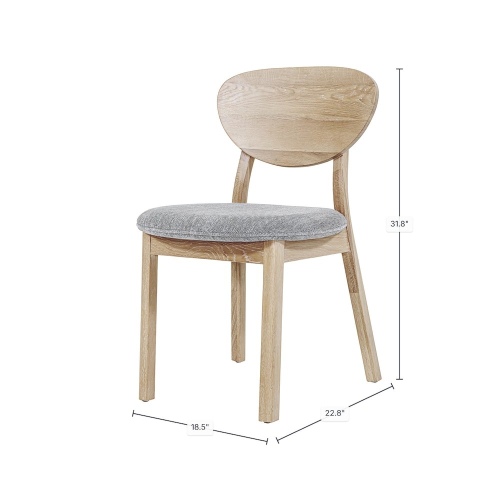Runway Dining Chair - Toffee Mist. Picture 3