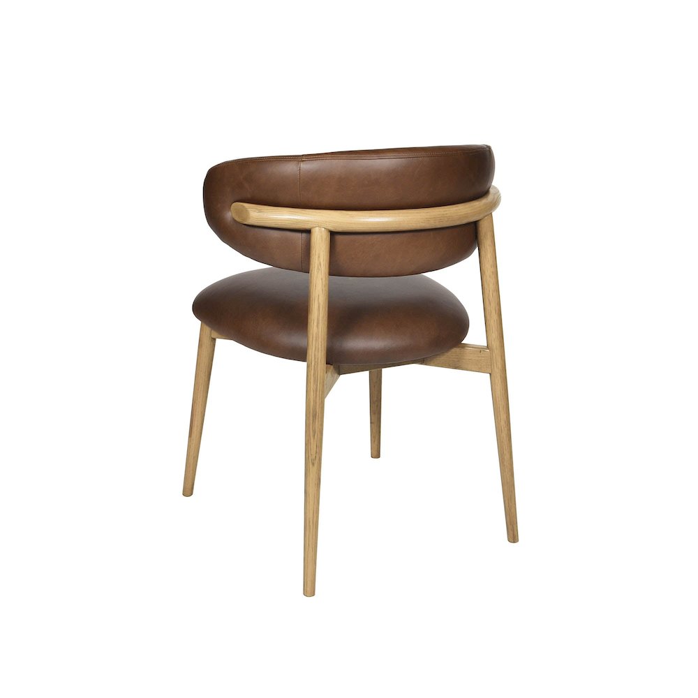 Milo Dining Chair - Mocha. Picture 6