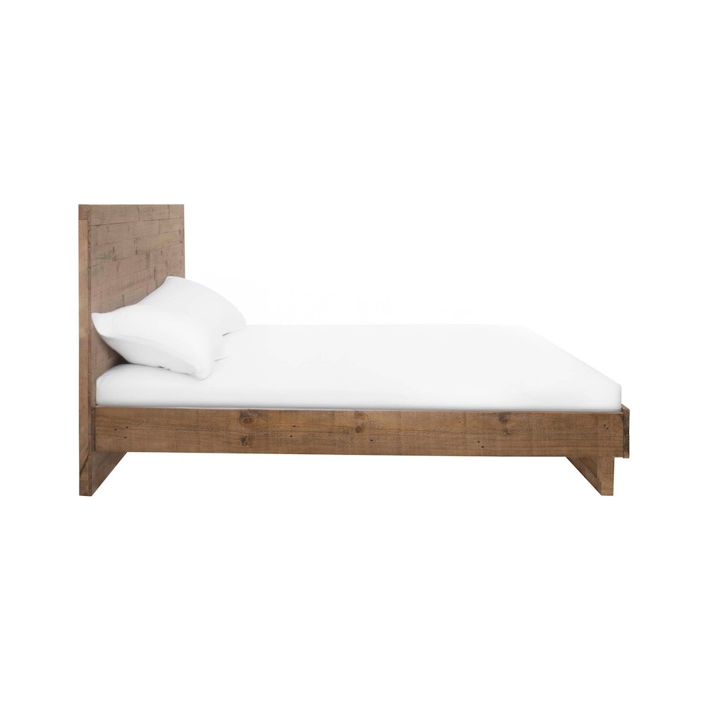 Nevada King Bed - Dark Driftwood. Picture 12