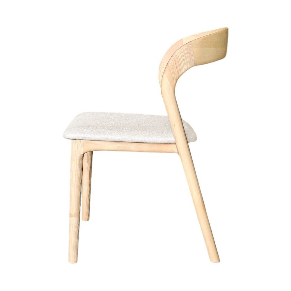 Rotondo Dining Chair - Natural Frame. Picture 10