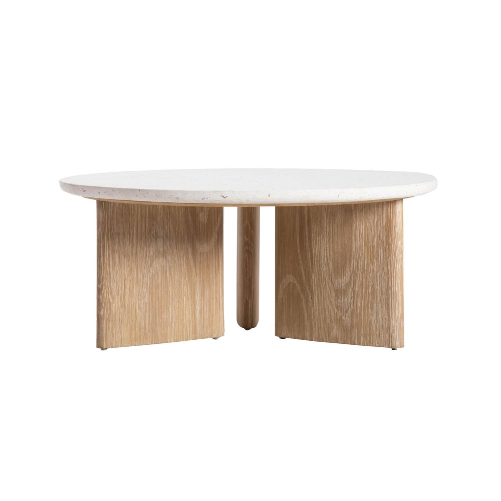 Infinity Coffee Table - Seashell Finish. Picture 10