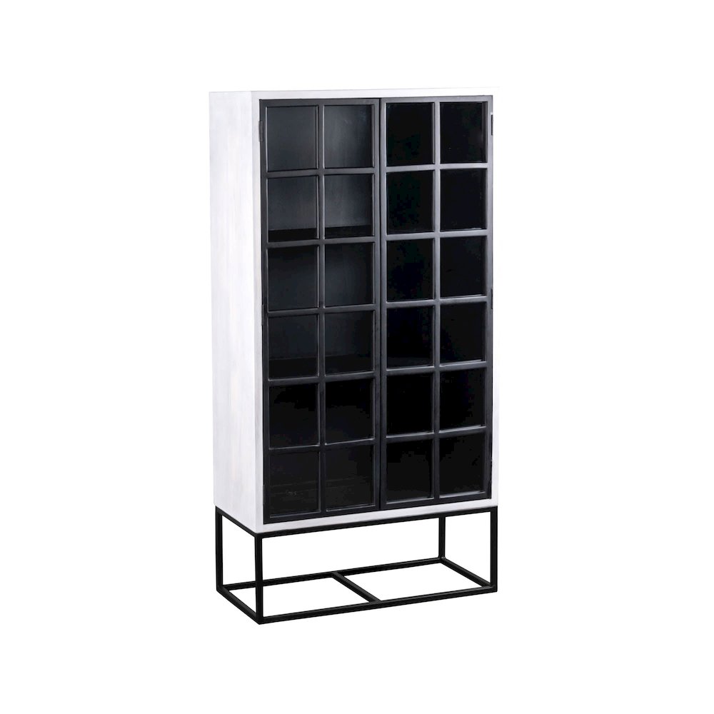 Caged Tall Cabinet. Picture 1