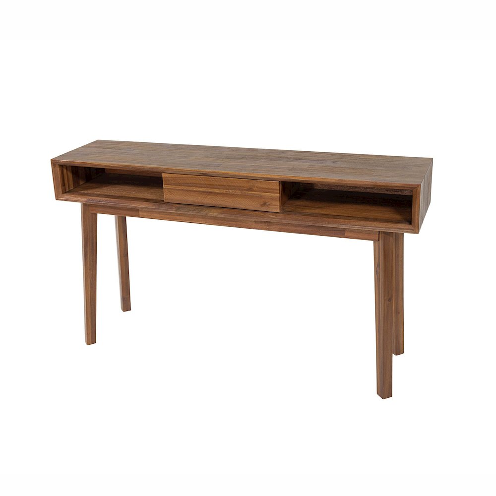 Gia Console Table - Warm Pecan. Picture 8
