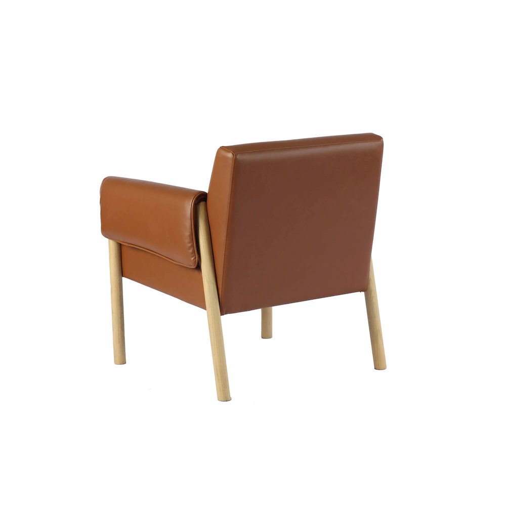 Forest Club Chair - Saddle. Picture 6