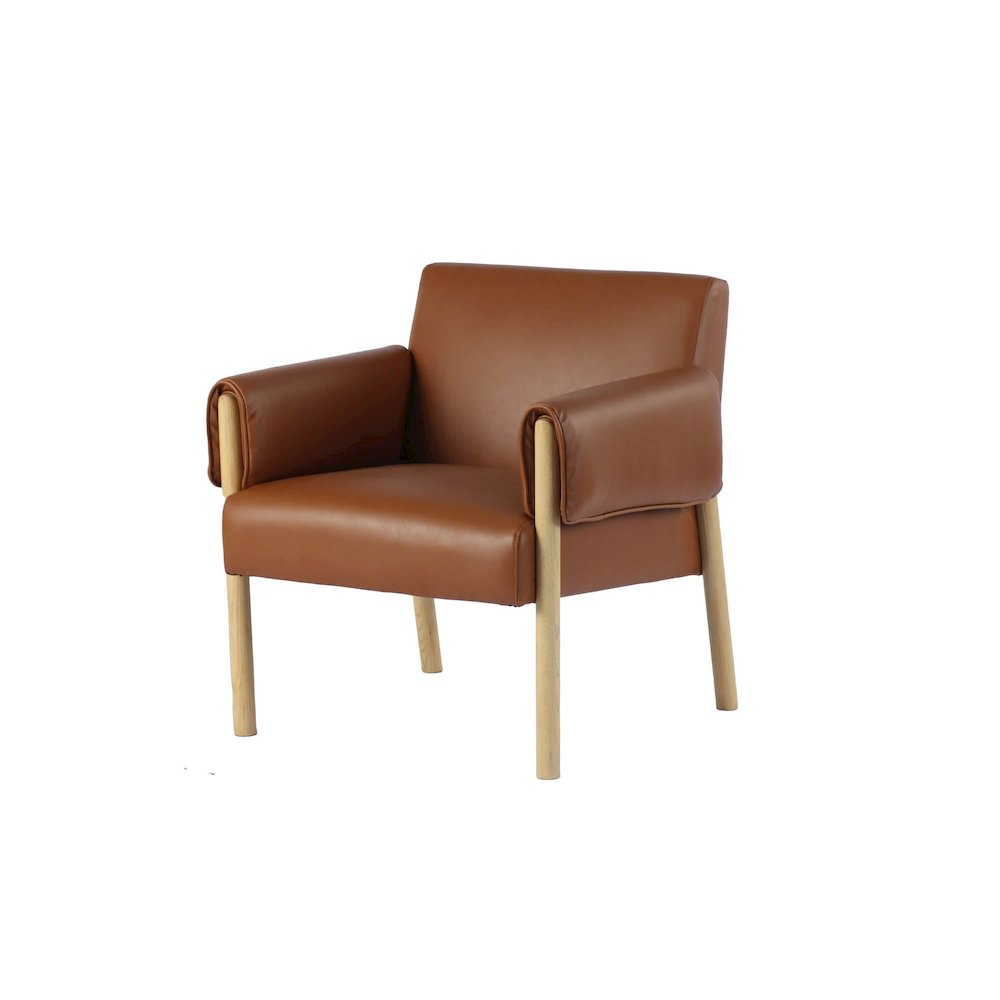 Forest Club Chair - Saddle. Picture 1