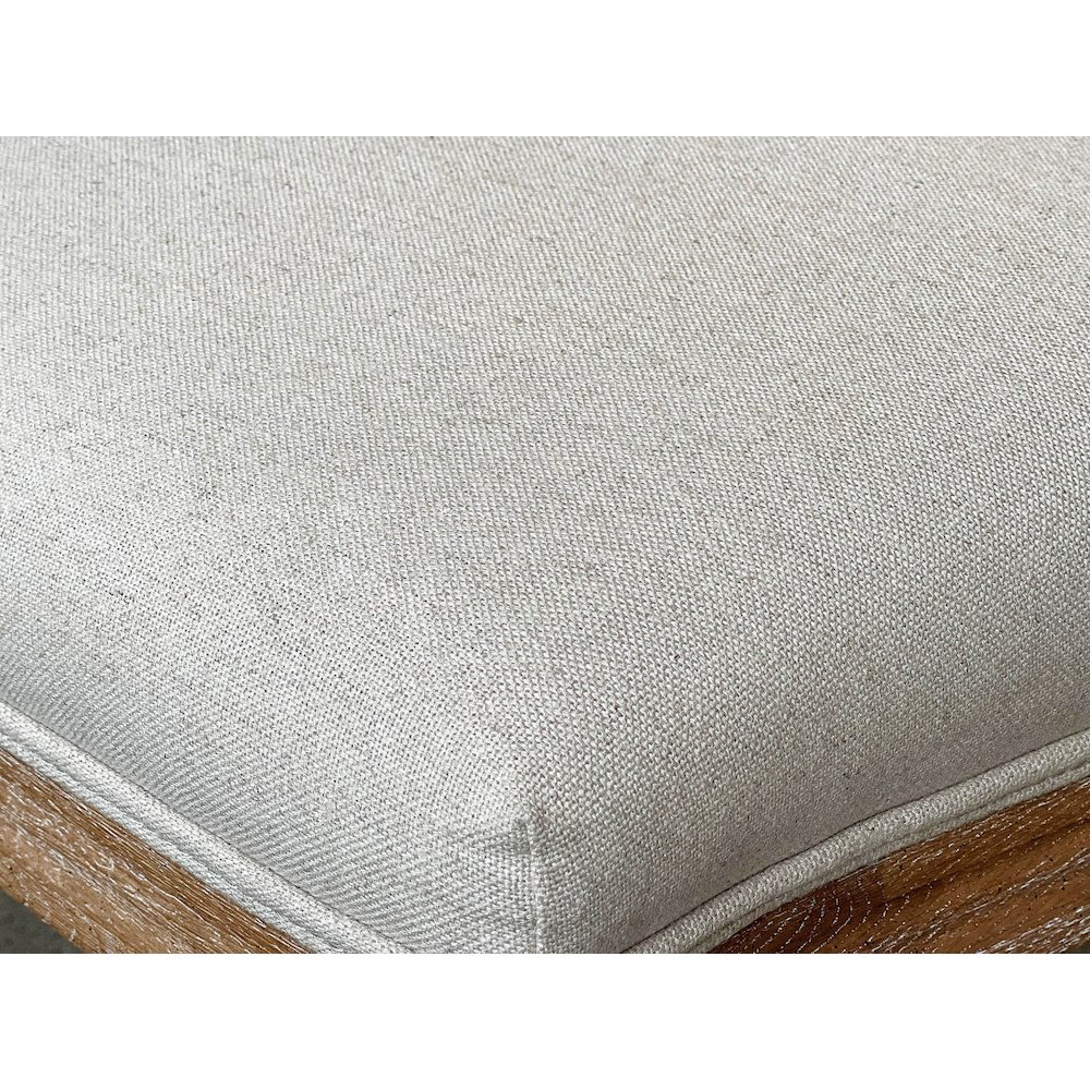 Napoleon Dining Chair w/ Cane Back - Antique Linen. Picture 8