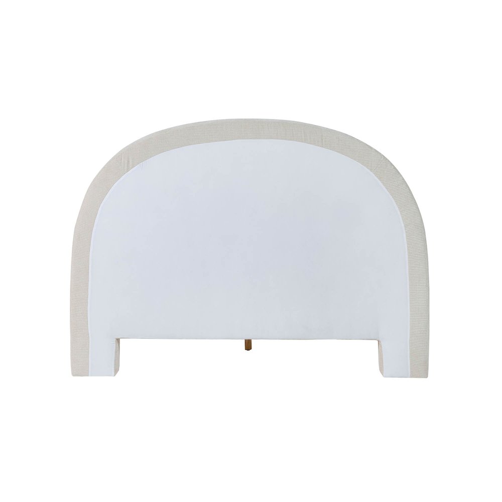 Nina Queen Bed - Ecru. Picture 5