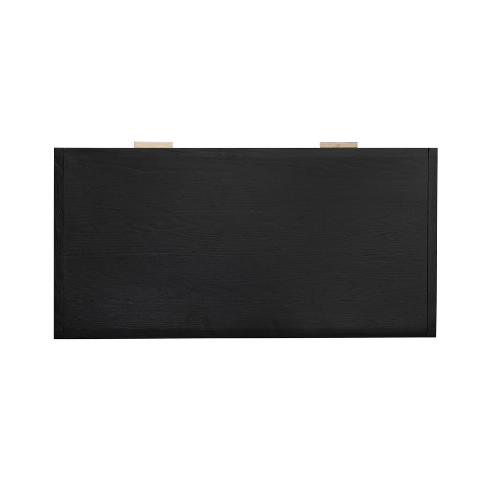 Rattan Desk - Ebony. Picture 5