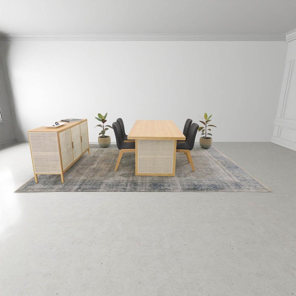 Rattan Dining Table - Natural. Picture 3
