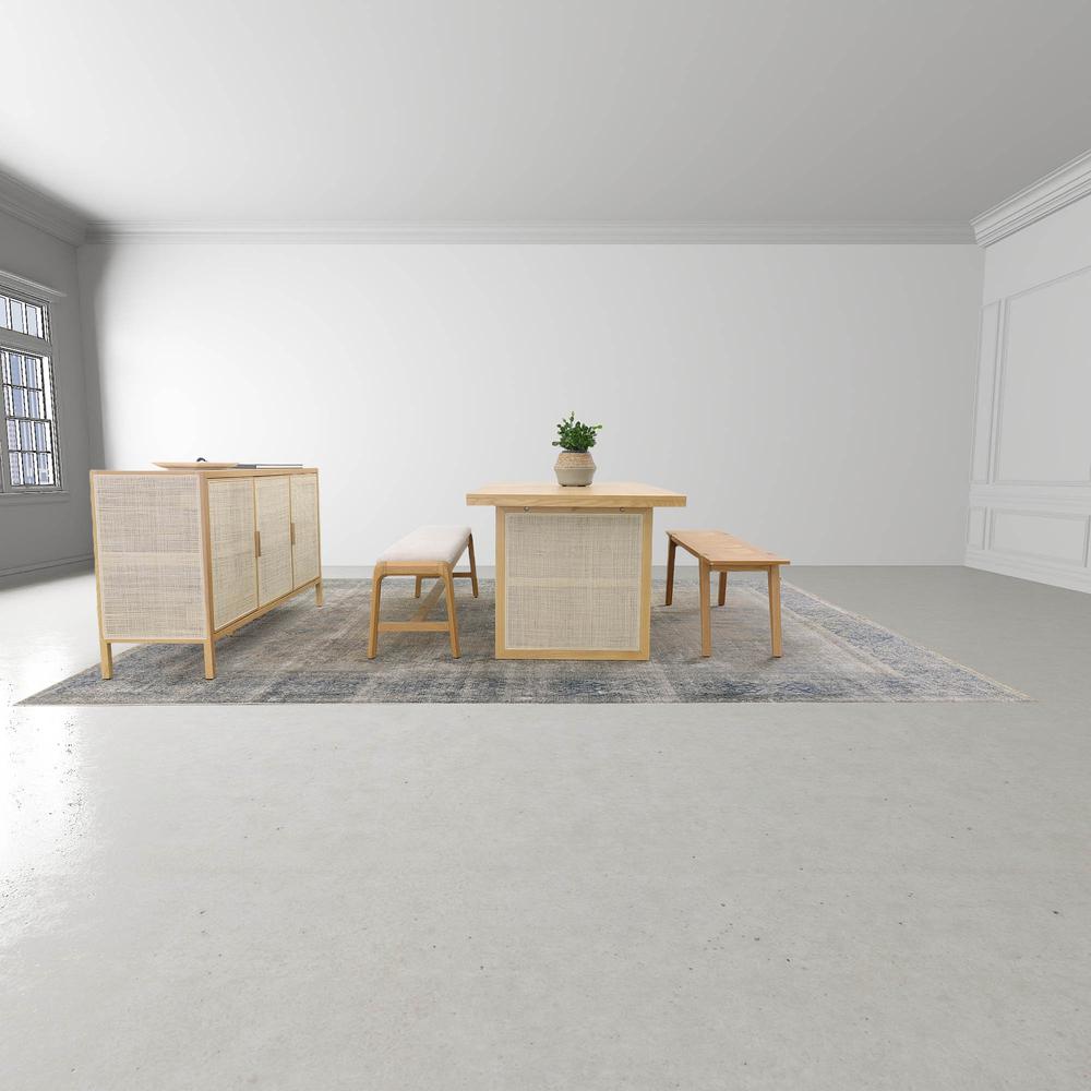 Rattan Dining Table - Natural. Picture 5
