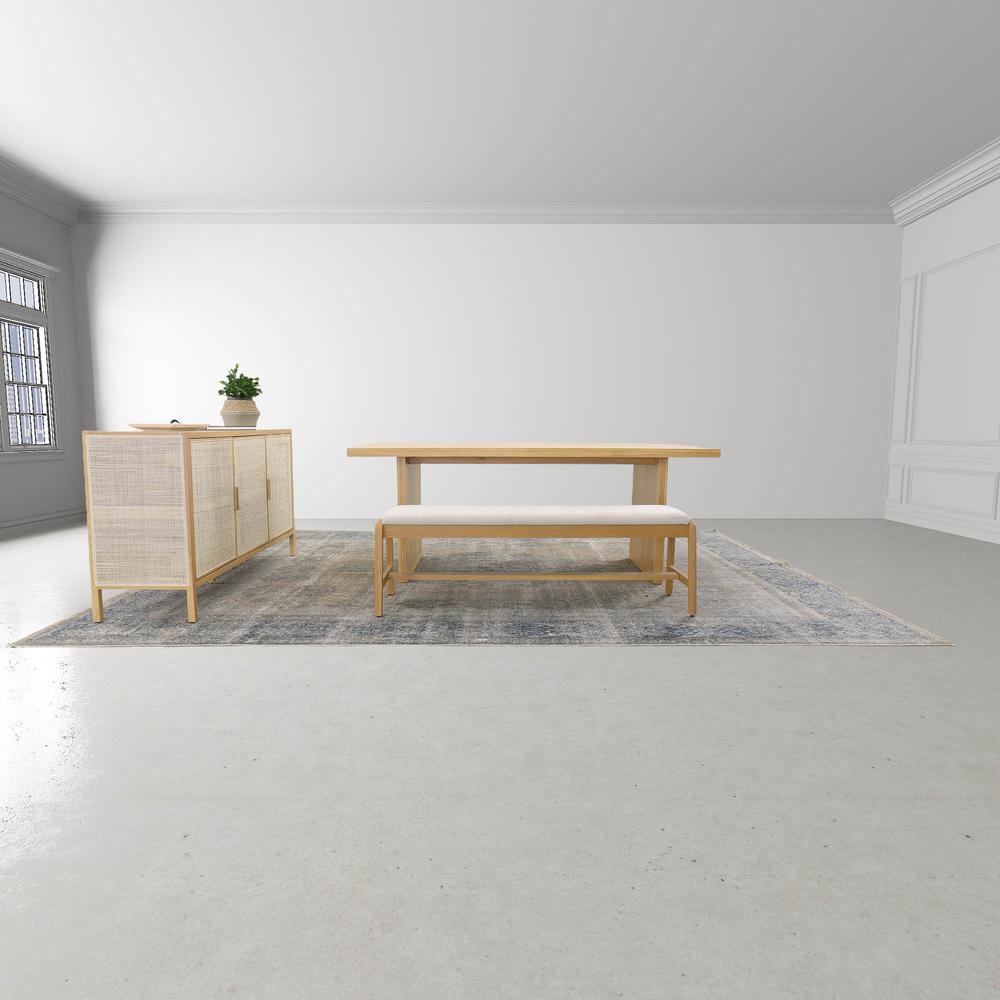 Rattan Dining Table - Natural. Picture 6