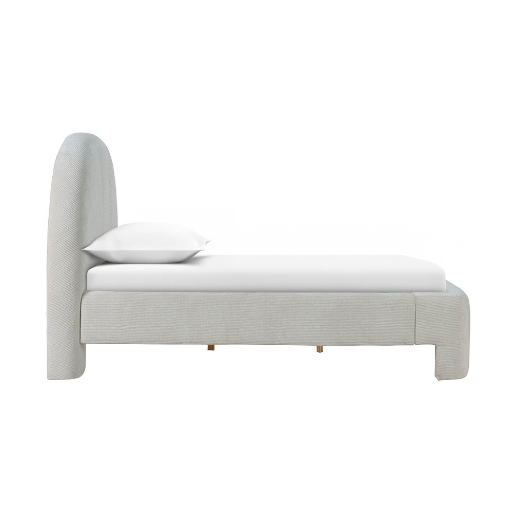 Nina Queen Bed - Ecru. Picture 11