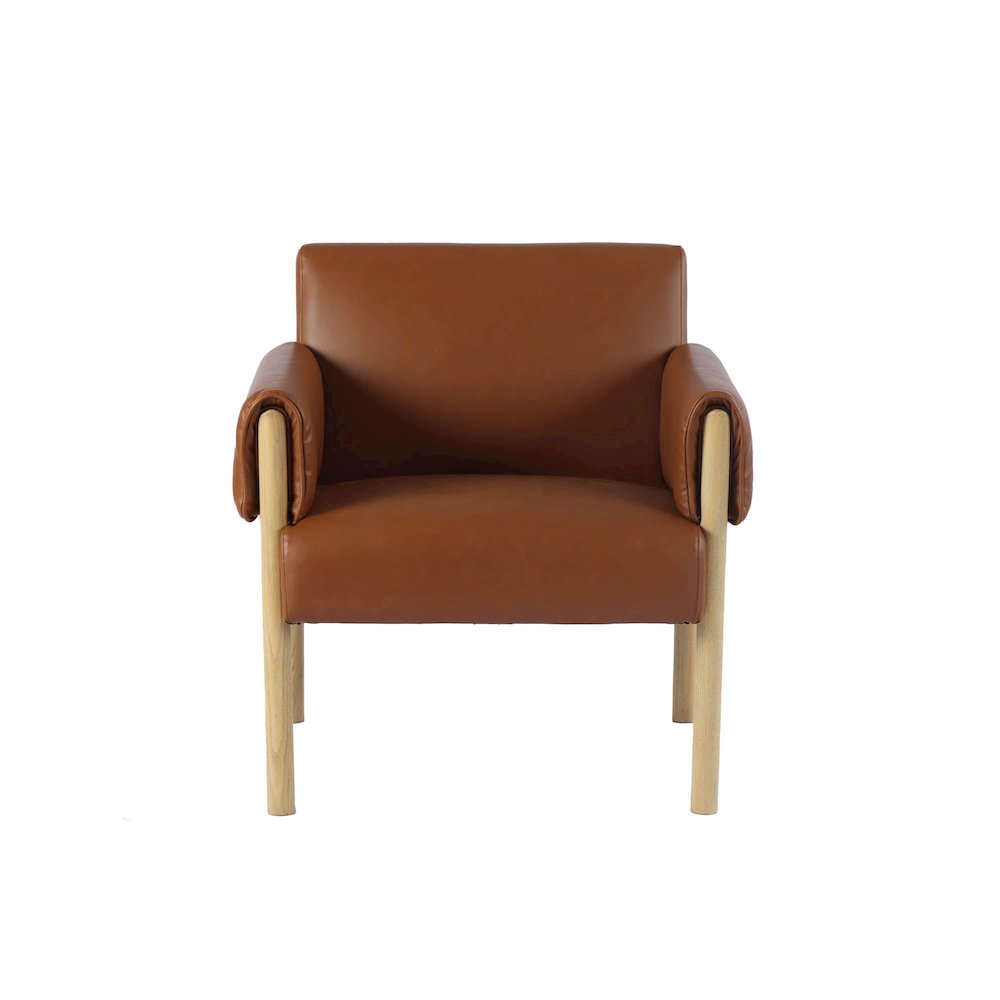Forest Club Chair - Saddle. Picture 3