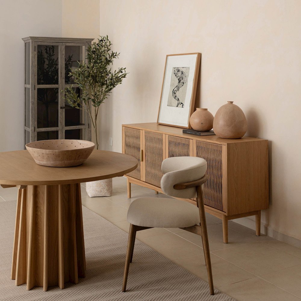 Milo Dining Chair - Savile Flax. Picture 7