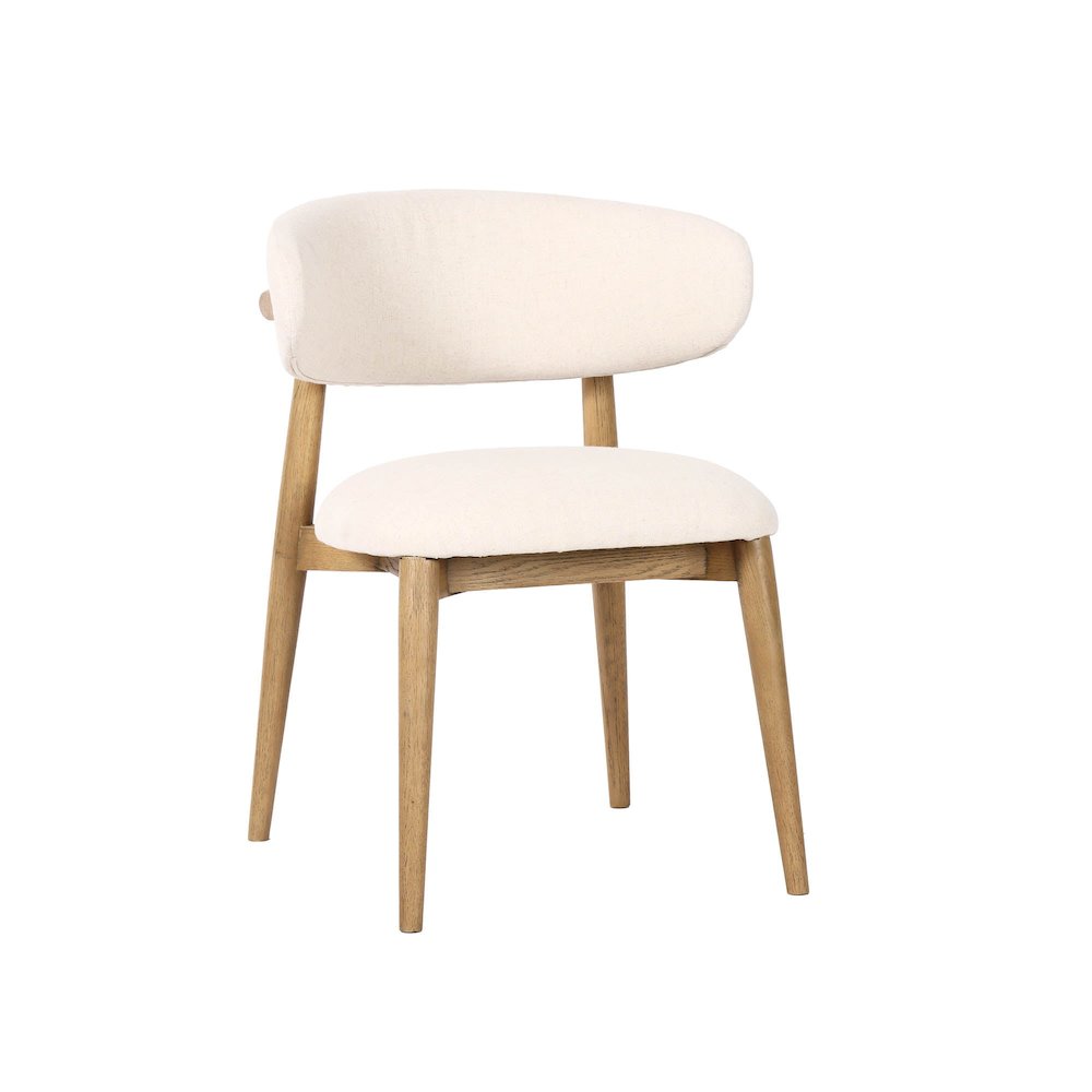 Milo Dining Chair - Savile Flax. Picture 1