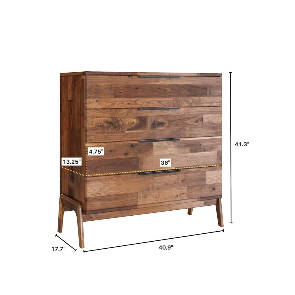 Remix 4 Drawer Chest. Picture 3