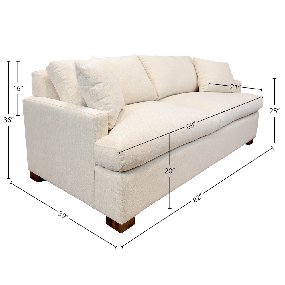 Martha Queen Sofa Bed - Beach Alabaster. Picture 4