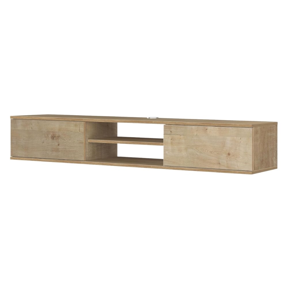 Floating TV Stand 70 Inch Wall Mounted Entertainment Center. Picture 1