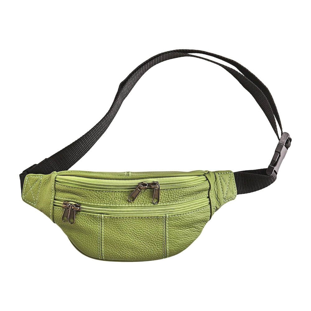 Assorted Leather Fanny Packs. Picture 1