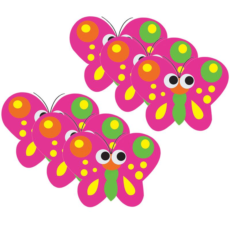 Magnetic Whiteboard Eraser, Butterfly, Pack of 6. Picture 2